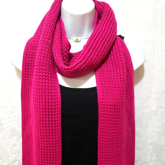 Michael Kors scarf with pocket on pink - Picture 7 of 16